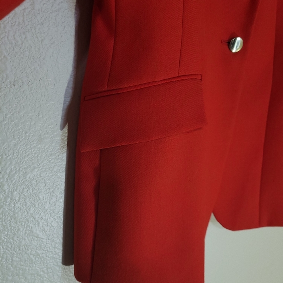 Grand Prix Red Wool Show Jacket - Picture 4 of 11